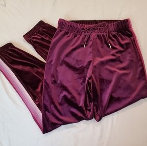 🏴‍☠️ 2 for $20 🏴‍☠️ Purple velour track pants
